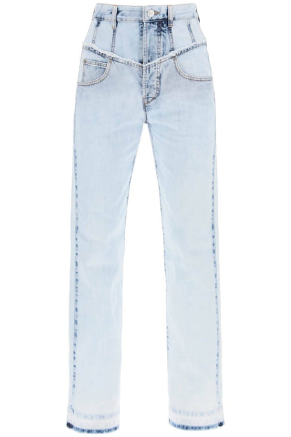 ISABEL MARANT noemie straight leg jeans