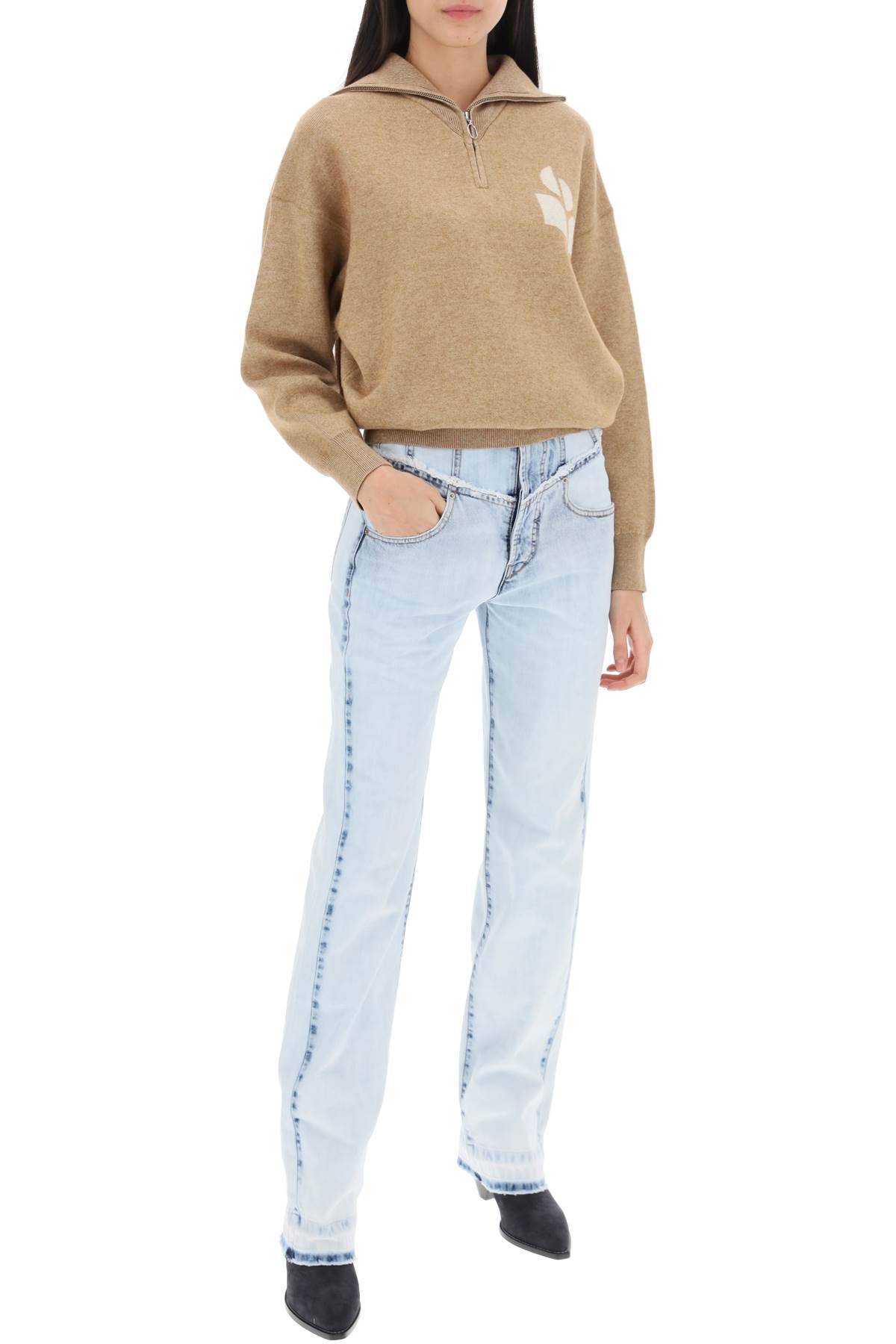 ISABEL MARANT noemie straight leg jeans