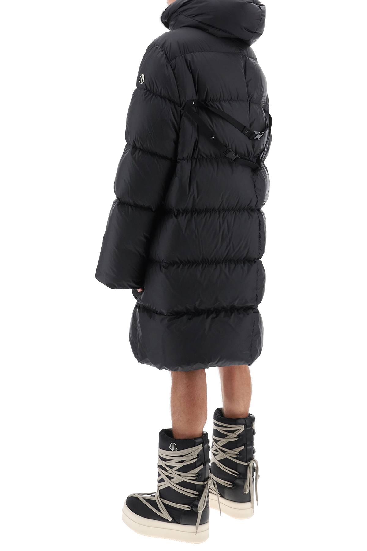 MONCLER X RICK OWENS cyclopic oversized down coat