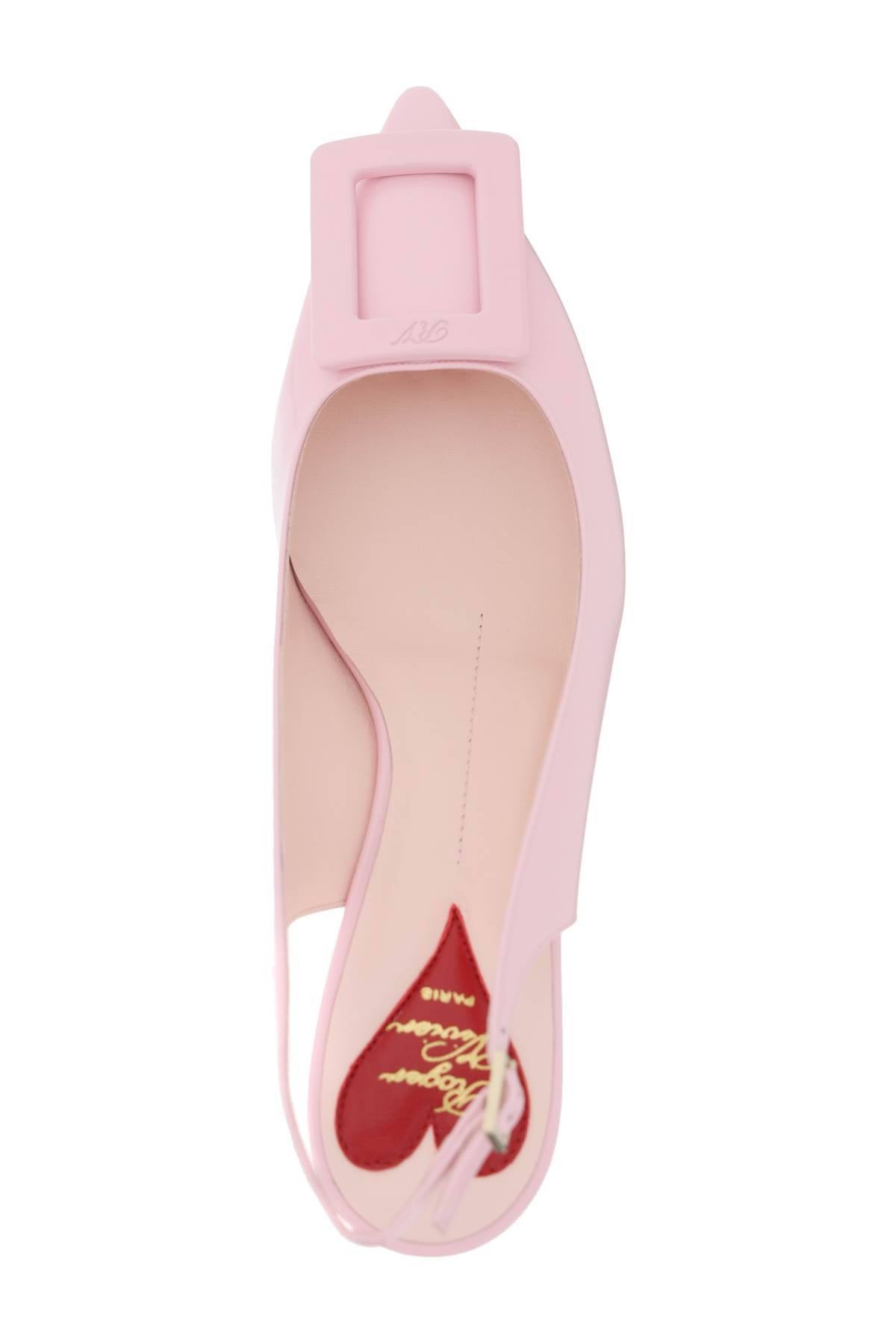 ROGER VIVIER virgule slingback pumps