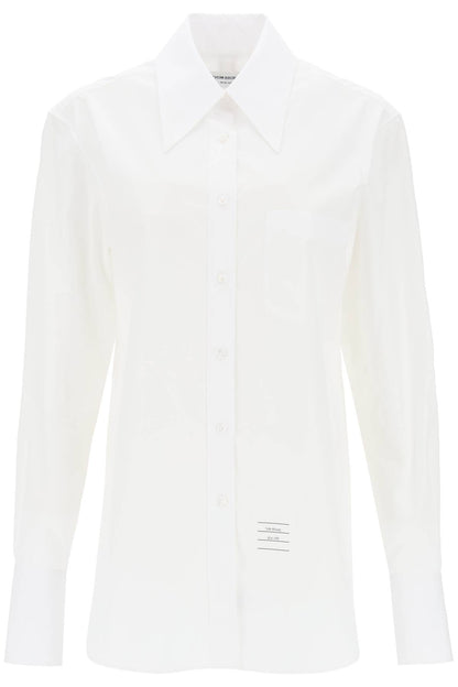 THOM BROWNE easy fit poplin shirt