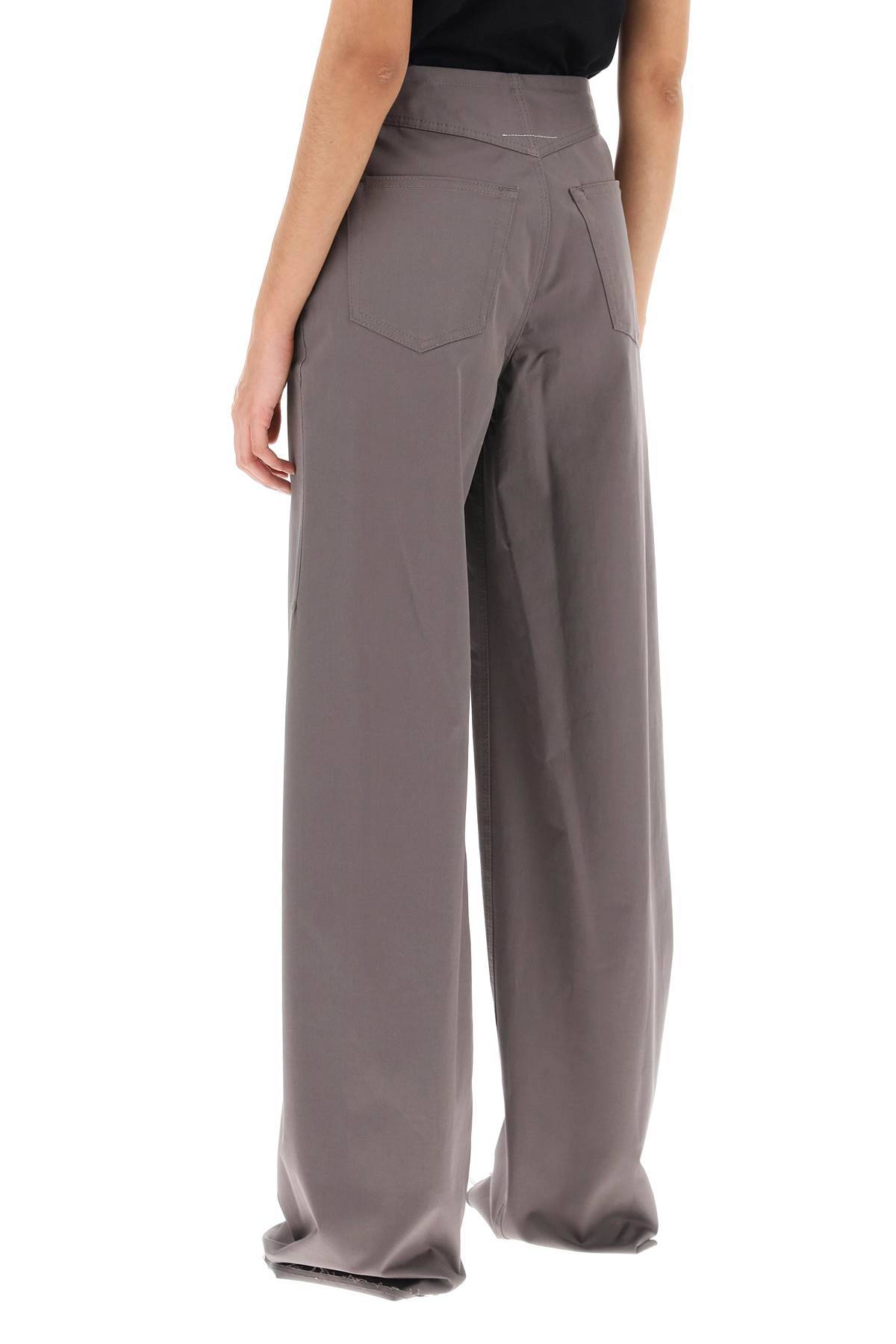 MM6 MAISON MARGIELA wide leg pants