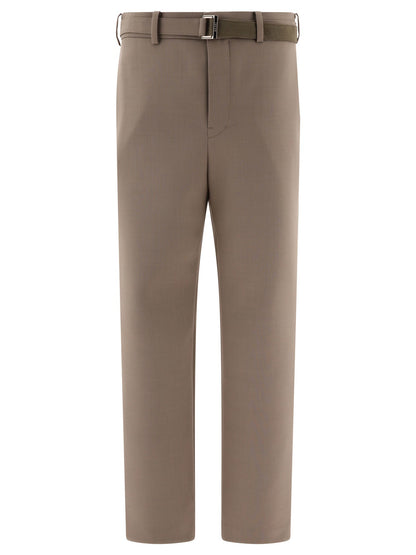 Sacai Belted Trousers