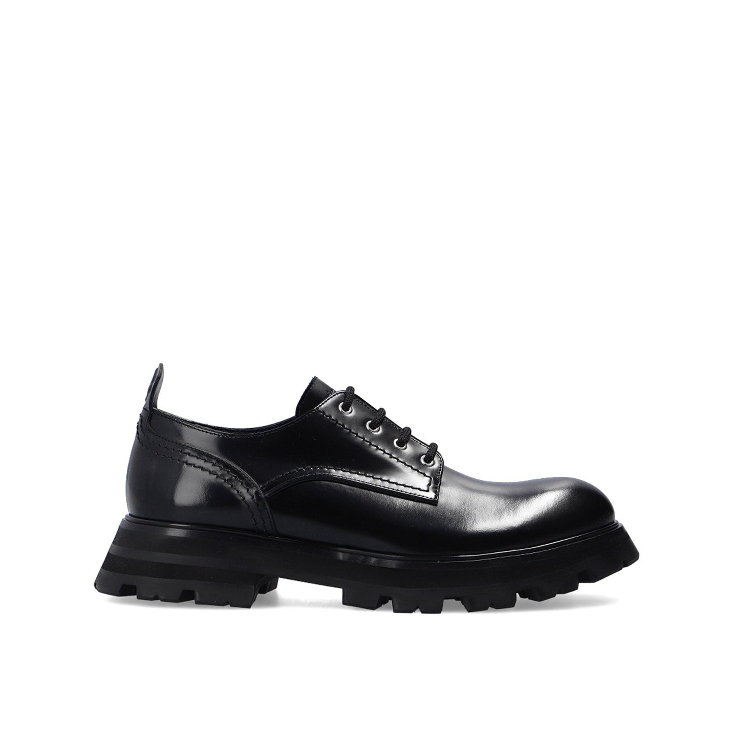 Alexander Mcqueen Leather Lace Up Shoes