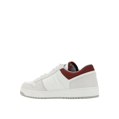 Prada Leather Logo Sneakers