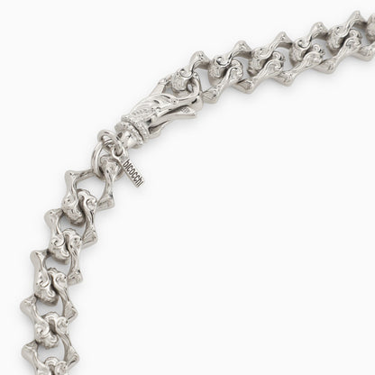 Emanuele Bicocchi Silver 925 Chain Necklace With Arabesques