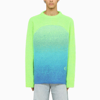 Erl Gradient Rainbow Mohair Sweater