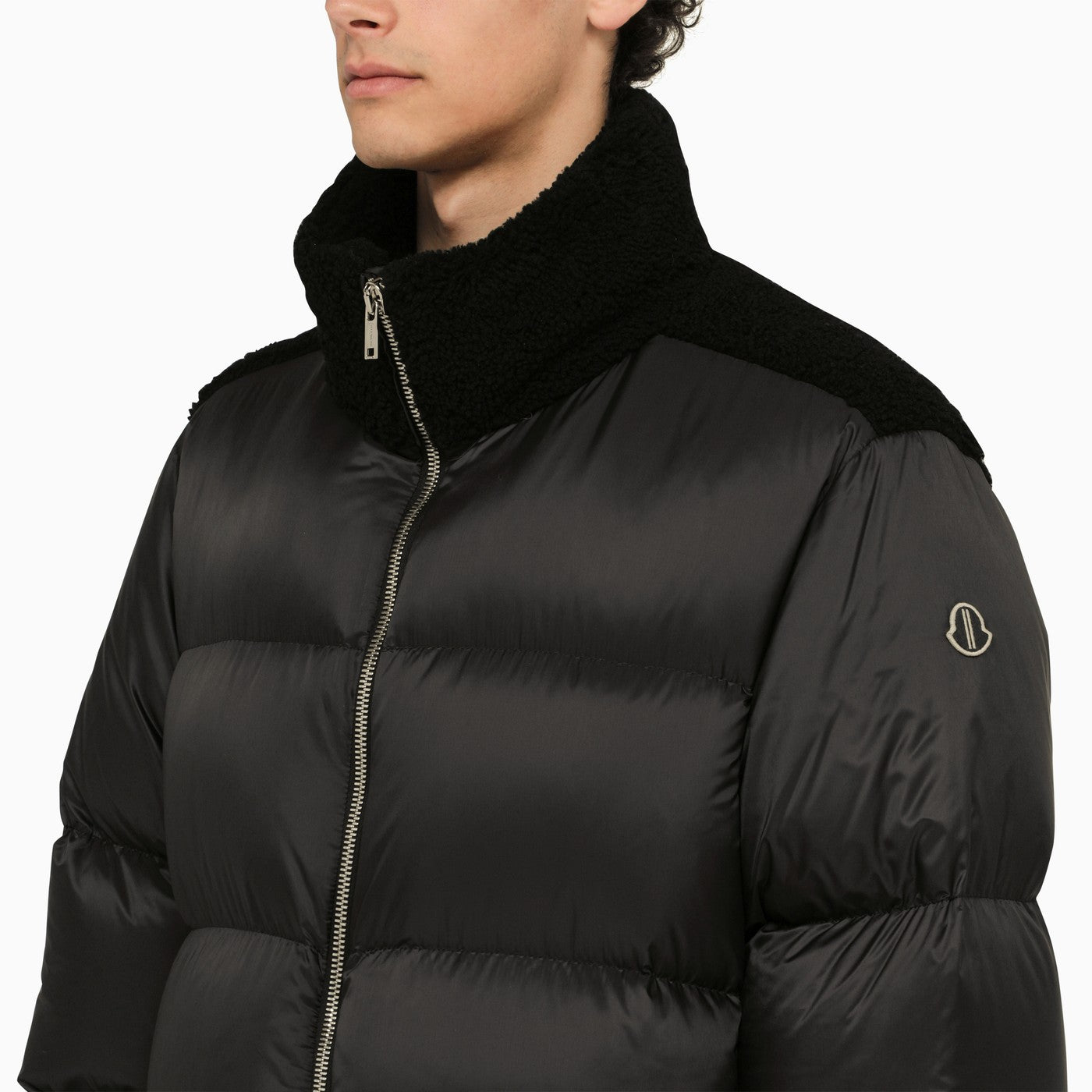 Rick Owens Black Cyclopic Down Jacket