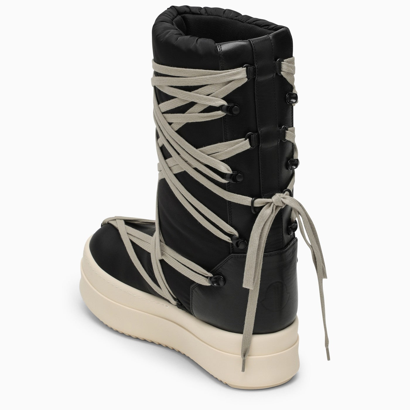 Rick Owens Bigrocks Black Boot With Laces