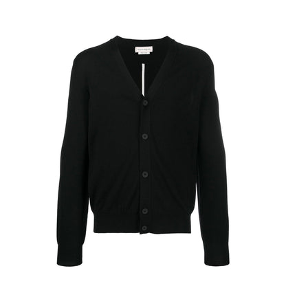 Alexander Mcqueen Wool Knit Cardigan