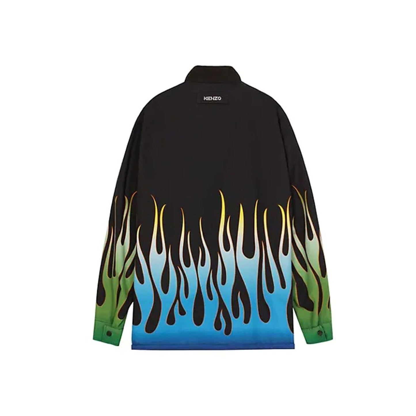 Kenzo Flame Print Reversible Jacket