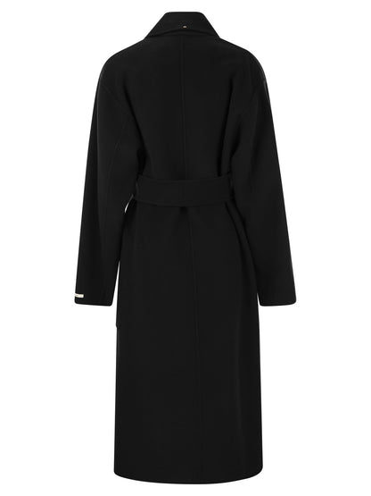 Sportmax Polka Robe Coat