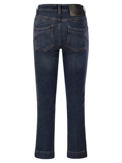 Sportmax Umbria Mini Flare Denim Trousers