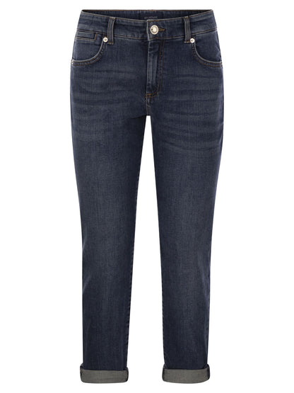 Sportmax Luchino Low Waist Cigarette Denim