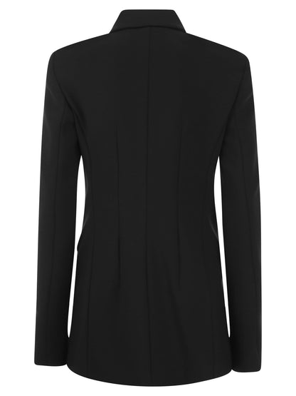 Sportmax Frizzo Scuba Jersey Blazer