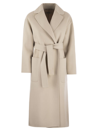 S Max Mara Nina Long Wool Coat