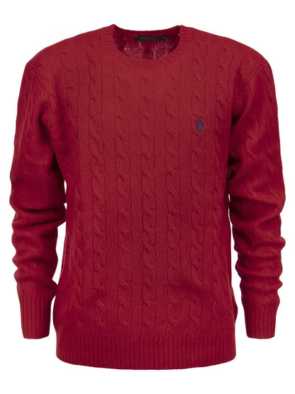 Polo Ralph Lauren Wool And Cashmere Cable Knit Sweater