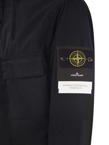 Stone Island Cotton Jacket With Pockets