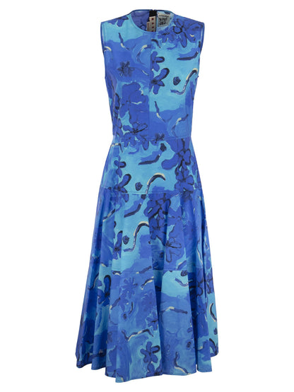 Marni Printed Midi Dress