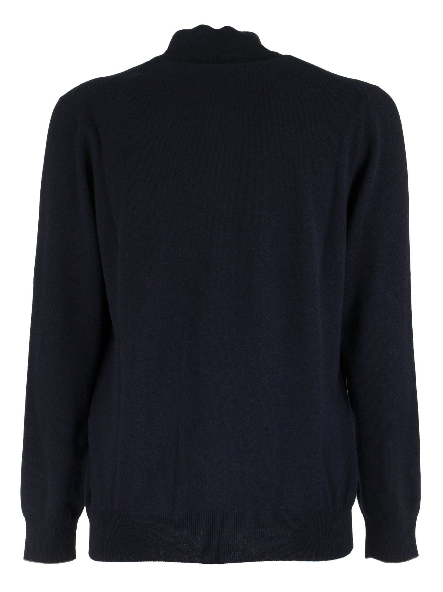 Brunello Cucinelli Cashmere Turtleneck Sweater With Zipper