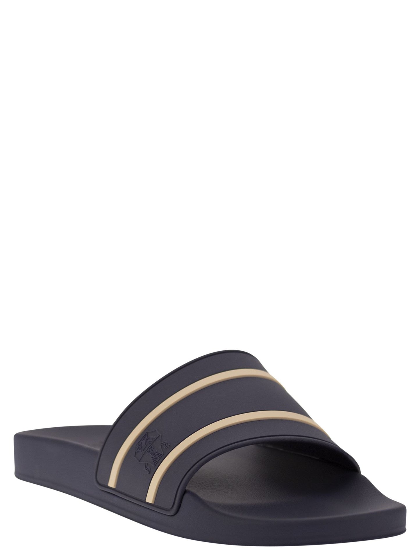 Brunello Cucinelli Striped Rubber Sandals