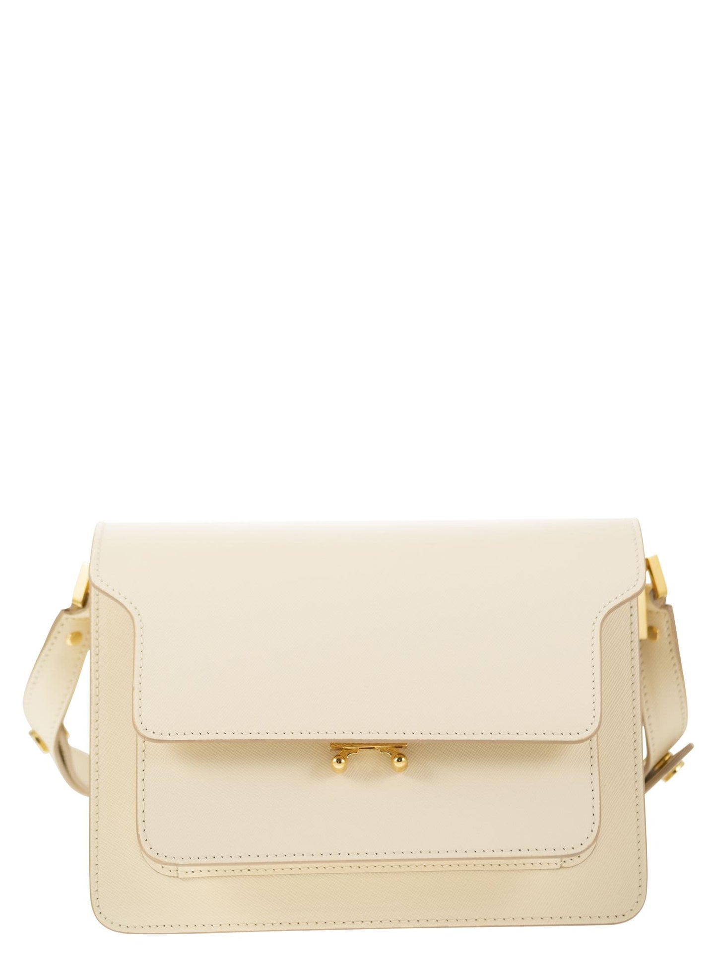 Marni Trunk Saffiano Calfskin Bag