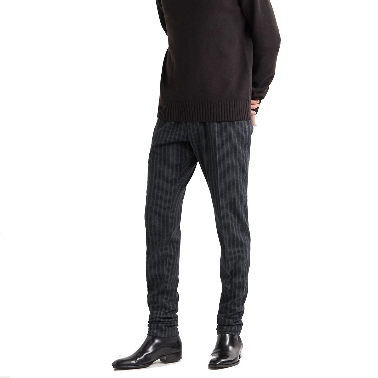 Dolce & Gabbana Tapered Pinstriped Trousers