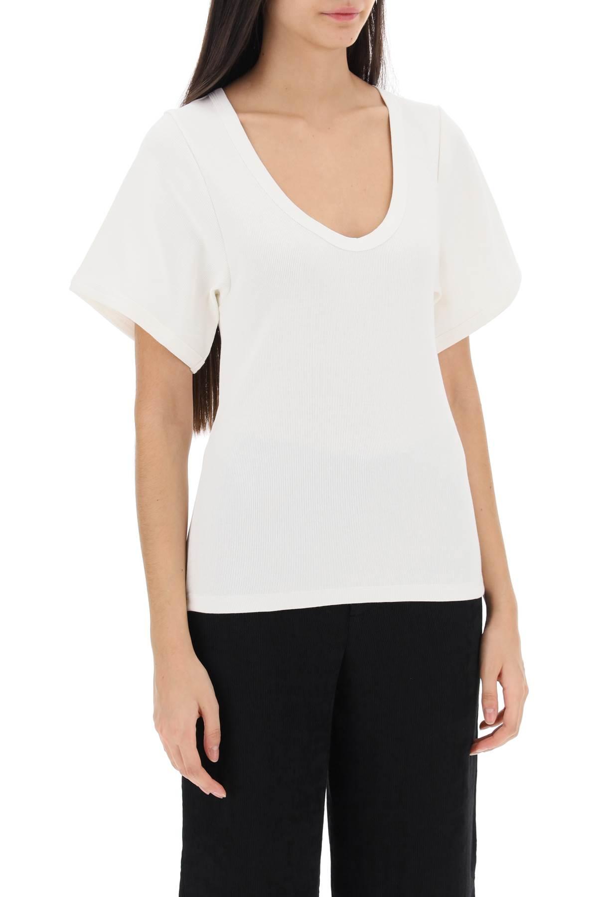 BY MALENE BIRGER Lunai ribbed T-shirt