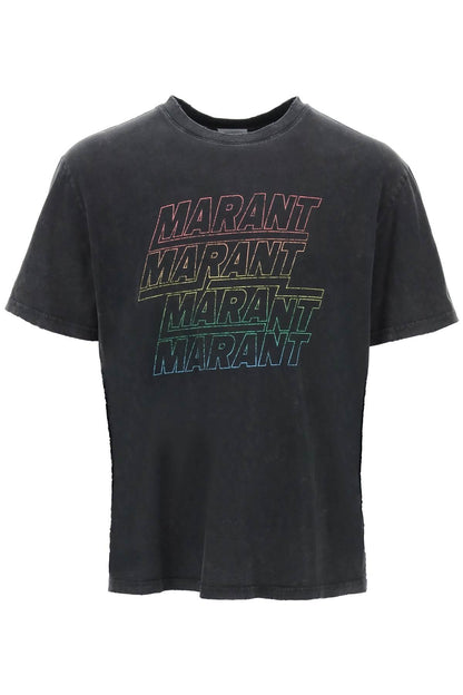 MARANT Hugo faded-effect T-shirt